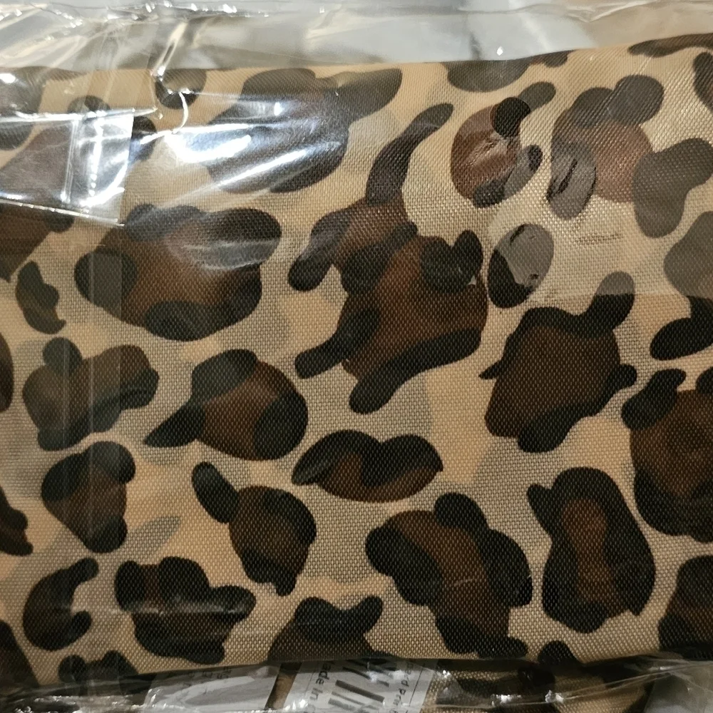2PC - Reusable Shopping Tote With Carrier Bag